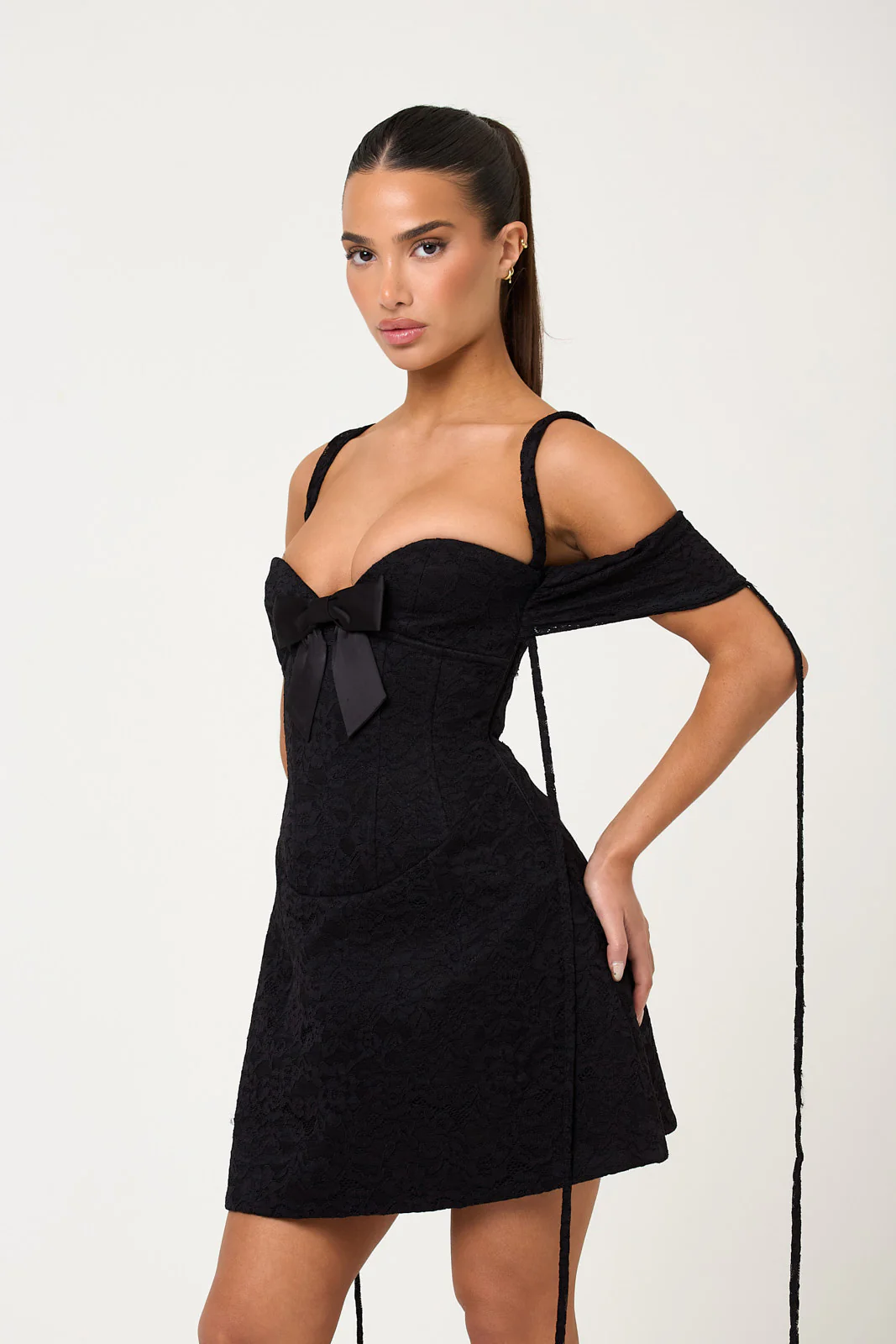 The isla mini - black lace - Image 5
