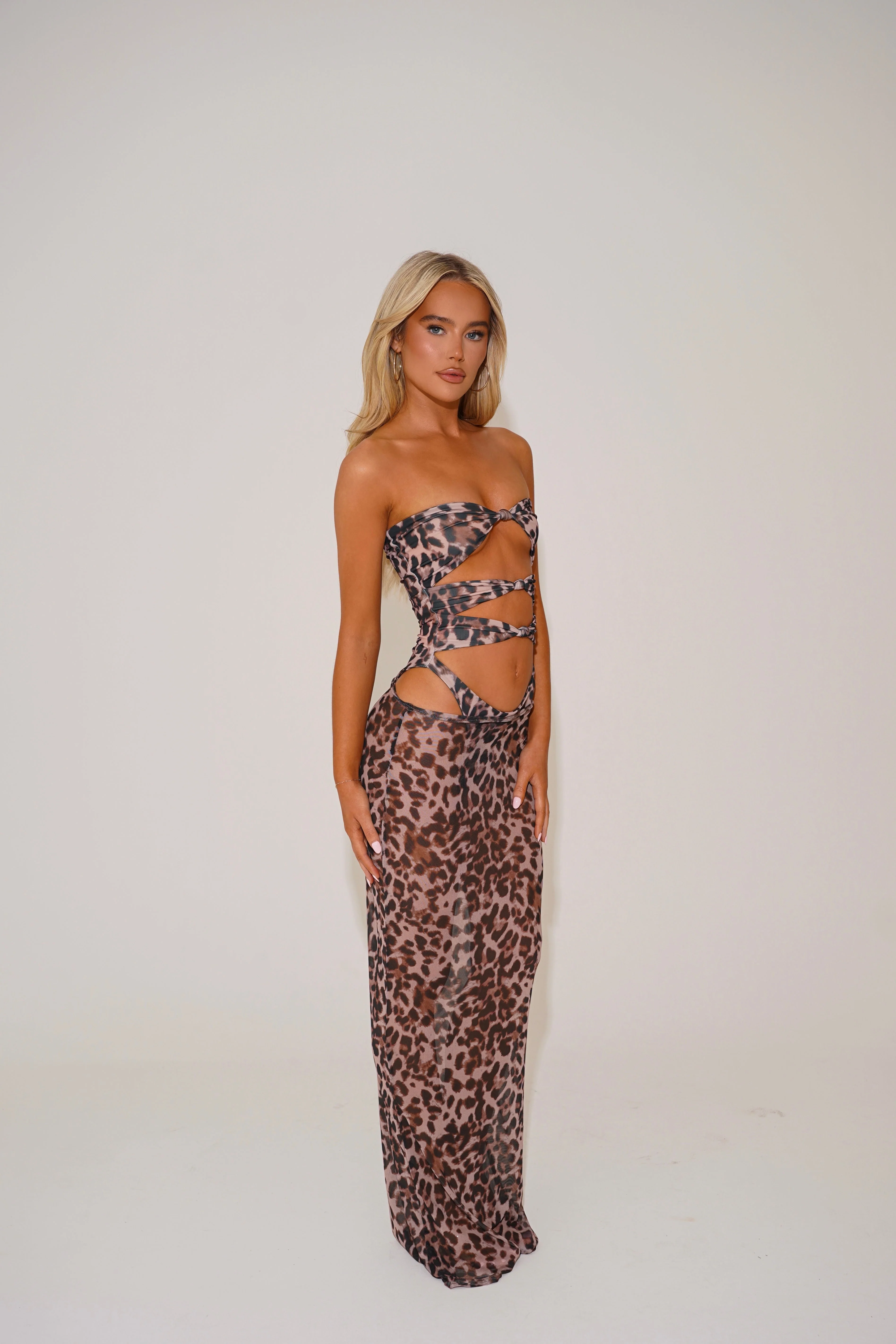 The knot swimsuit - leopard - Image 6