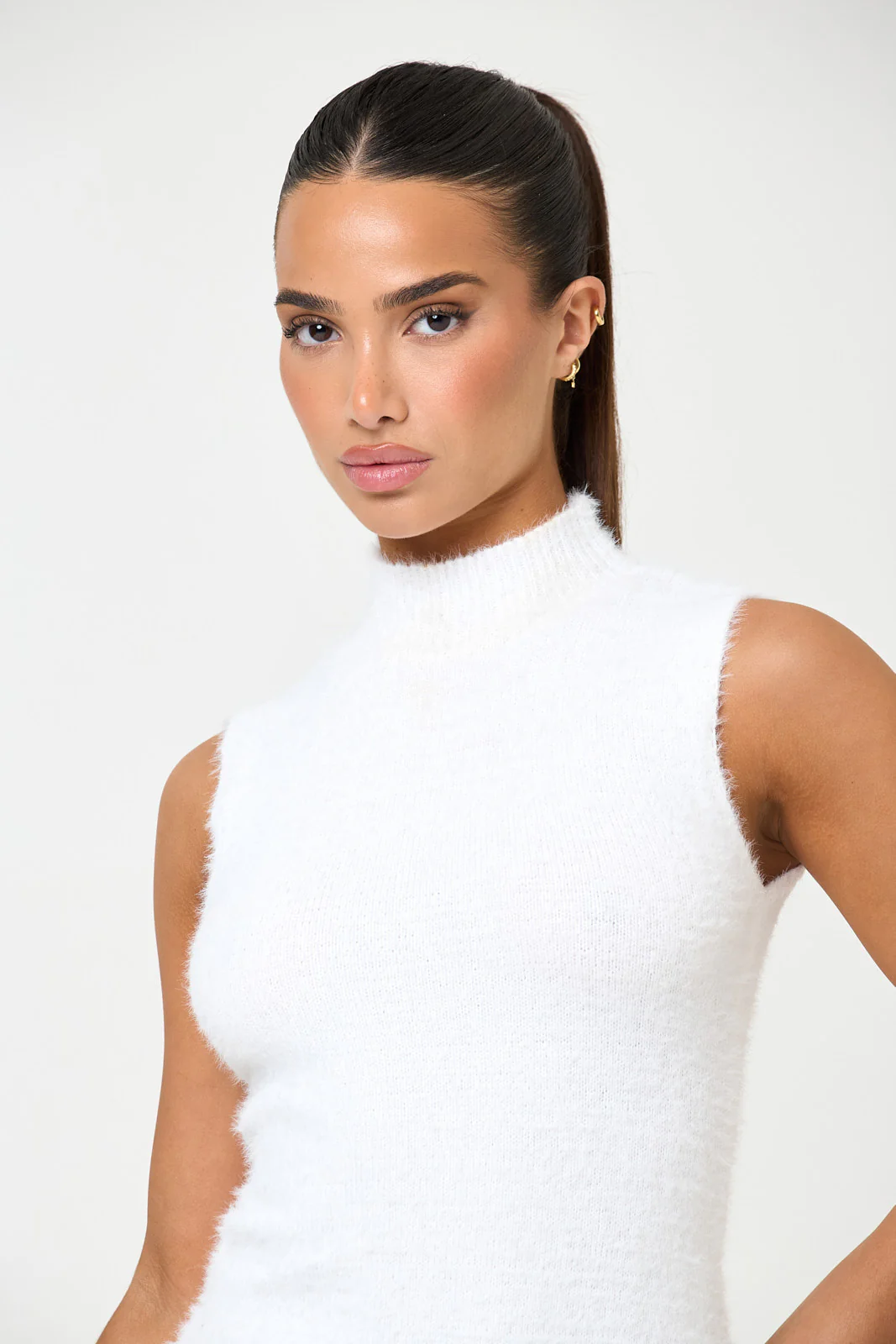 The nala knit mini - white - Image 3