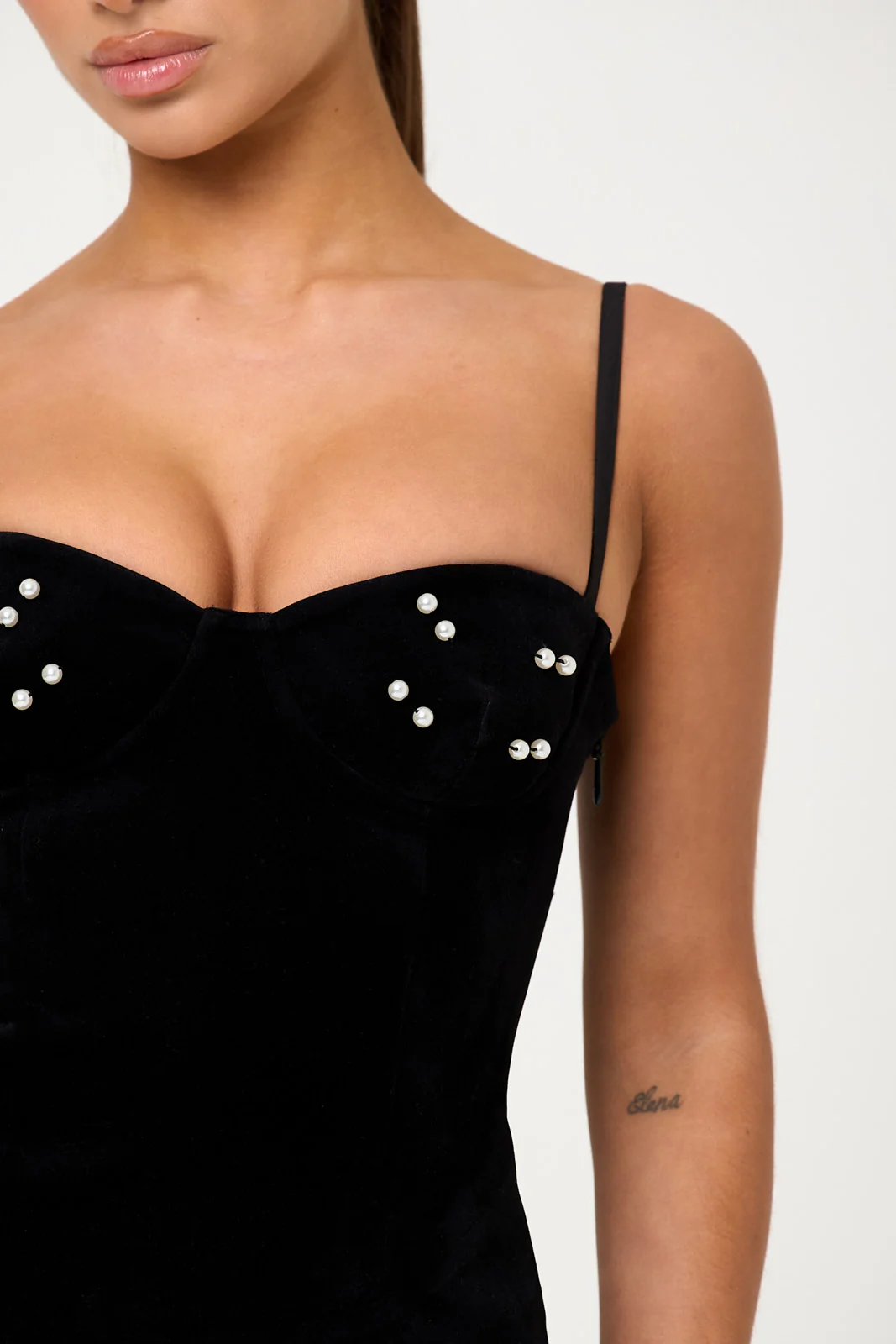 The perla mini - black velvet - Image 6