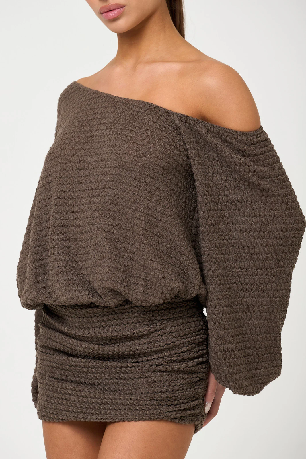 The tawny knit mini - dark taupe - Image 4