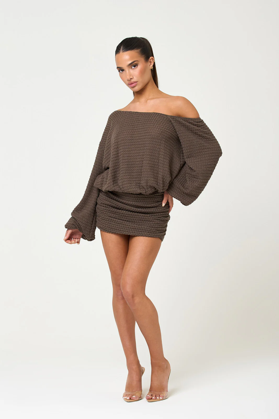 The tawny knit mini - dark taupe - Image 6