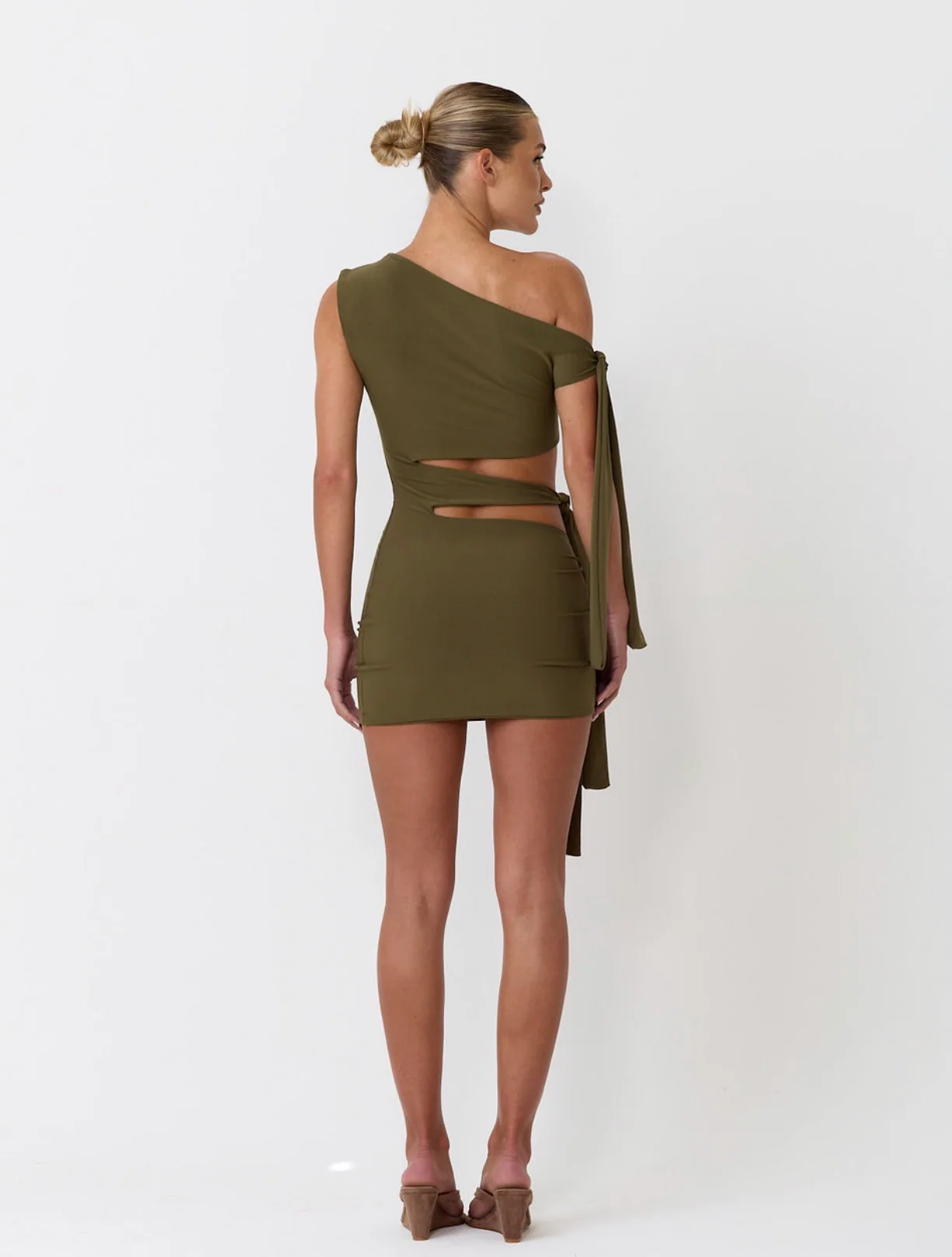 The tie side mini - khaki - Image 5