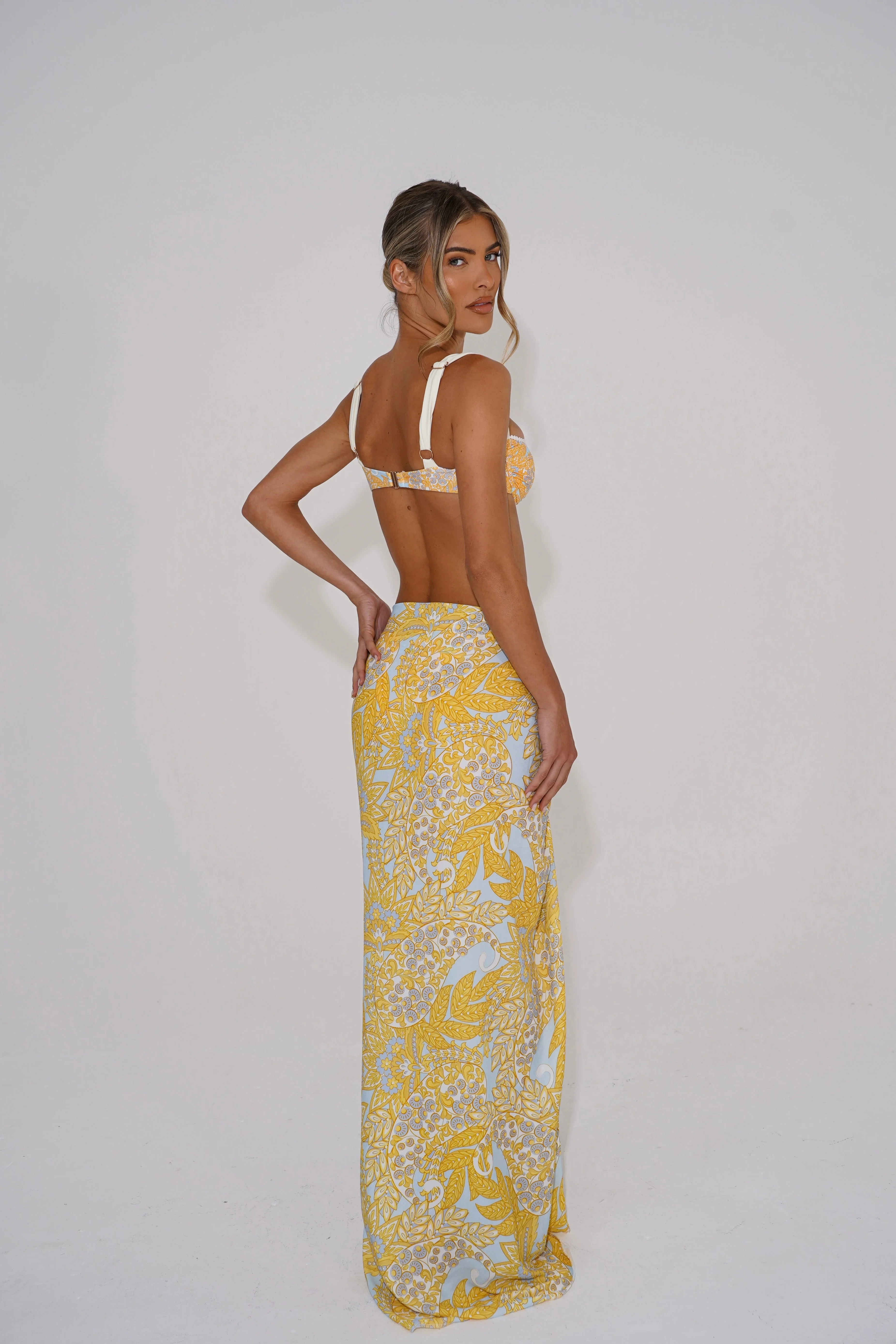 The tie up sarong - paisley - Image 4