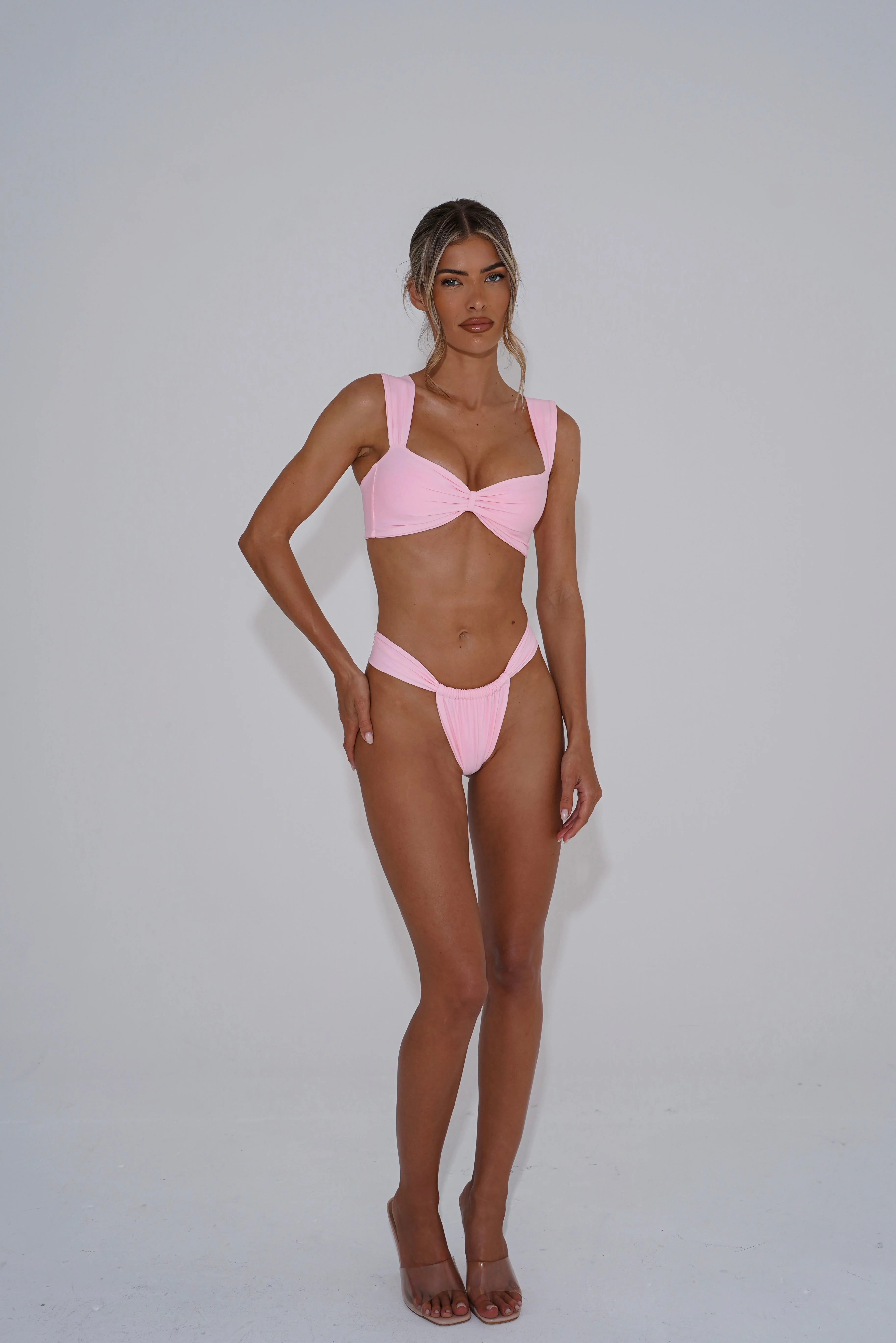The wide band bikini bottoms - milkshake pink - Image 2